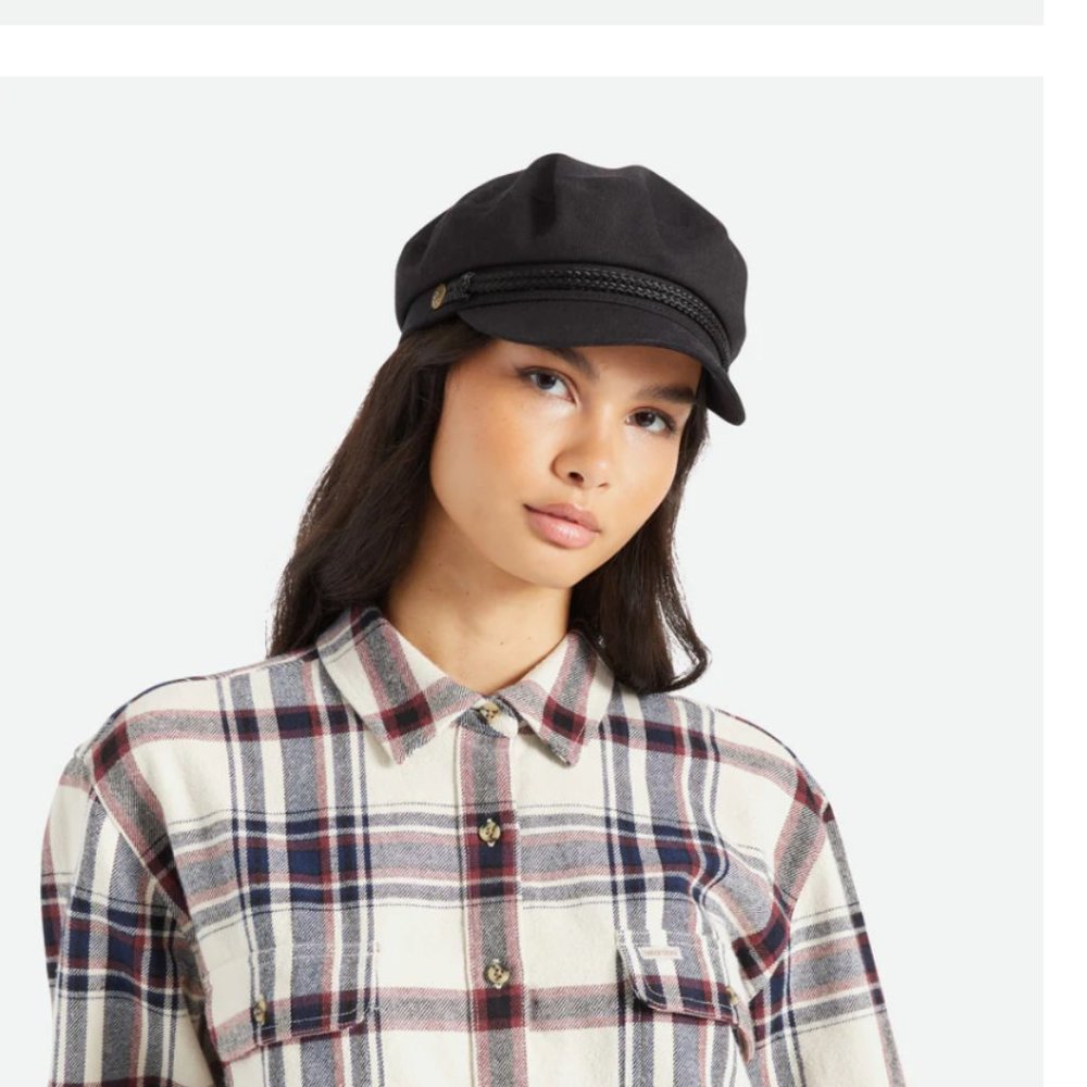 Brixton Fiddler Cap Black